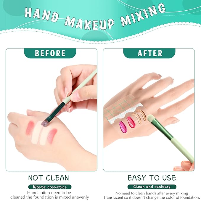 150 Pieces Makeup Hand Palette Single Use Makeup