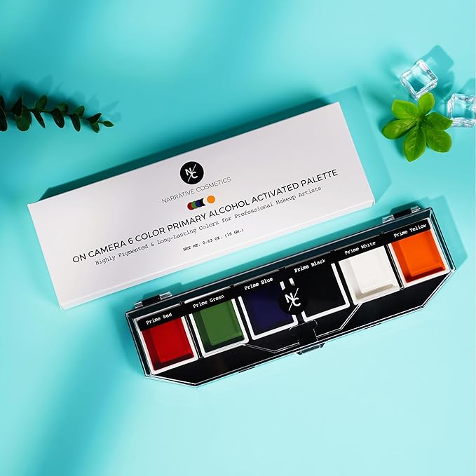 6 Color On Camera Primary Alcohol Activated Makeup