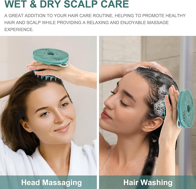 Innerneed 2-in-1 silicone body scrubber