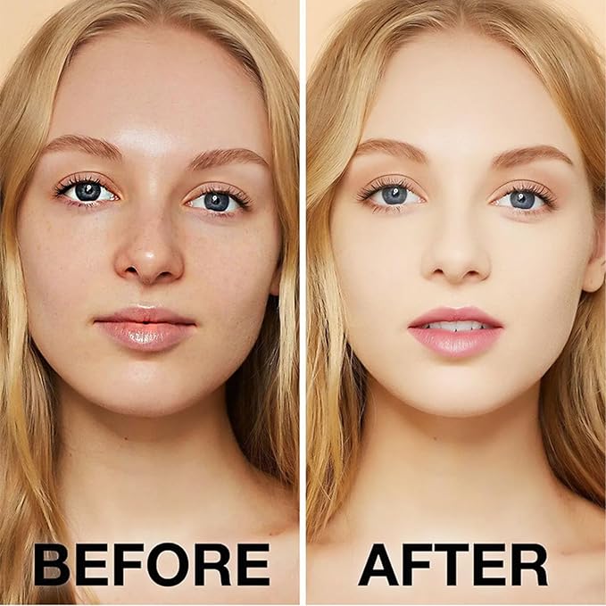 BB Cream with SPF 50, BB Cream Full Coverage, Hide Pores Blemishes, Nude Makeup Base, Even Skin Tone, Long Lasting Oil Control, Hydration BB Cream, Natural Finish for All Skin Types (Ivory)