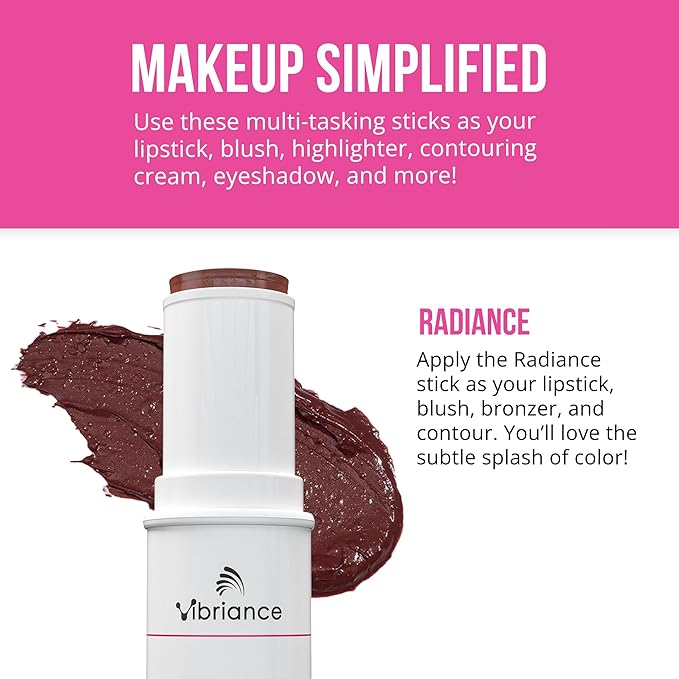 Vibriance Makeup Simplified Radiance Stick | USA Made, Stick