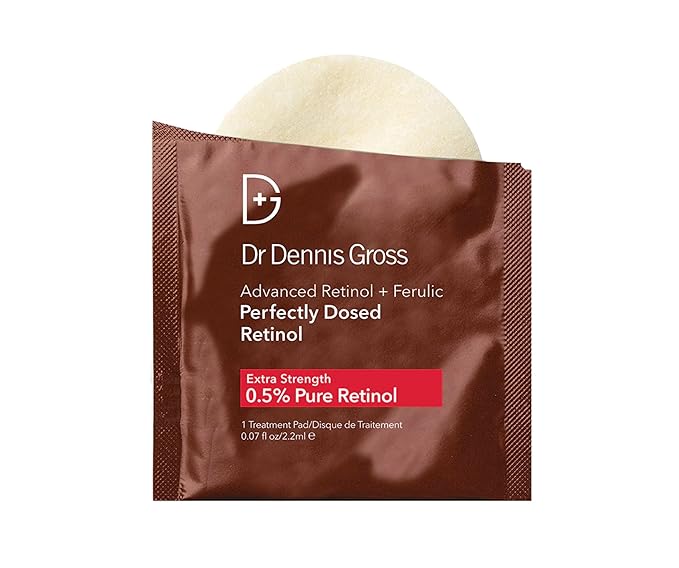 Dr Dennis Gross Advanced Retinol + Ferulic Perfectly Dosed Treatment (Extra Strength 0.5%), 8 Pack