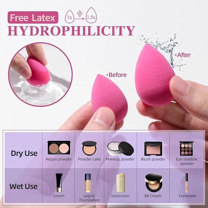 Makeup sponge latex free super soft beauty cosmetic