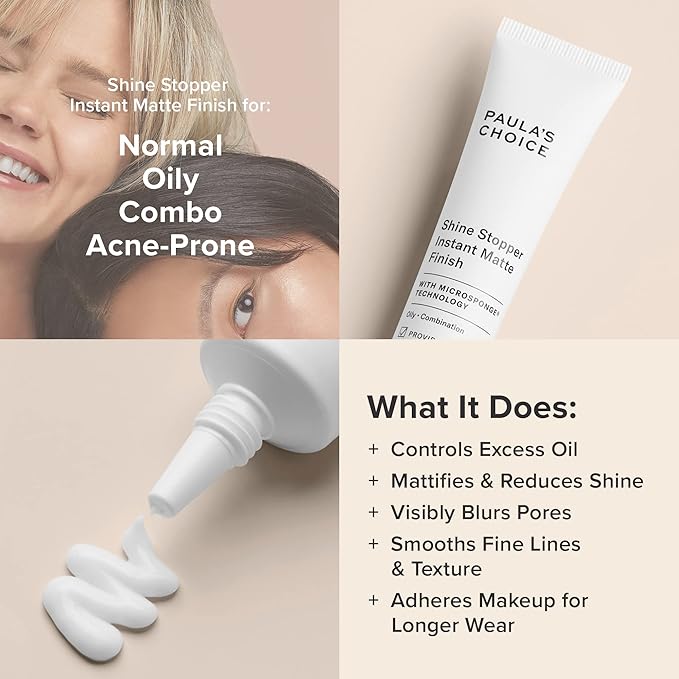 Paula's Choice SHINE STOPPER Instant Matte Finish Oil
