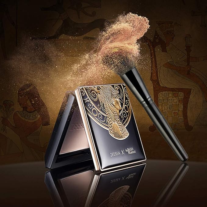 ZEESEA Pressed Powder The British Museum Egypt Series Natural Beige)