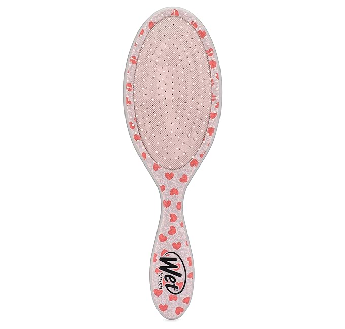 Wet Brush Original Detangler Hair Brush, Mickey & Minnie (Disney Love), Ultra-Soft IntelliFlex Bristles, Detangling Bristles Glide Through Tangles (Wet Dry & Damaged Hair), Women & Men