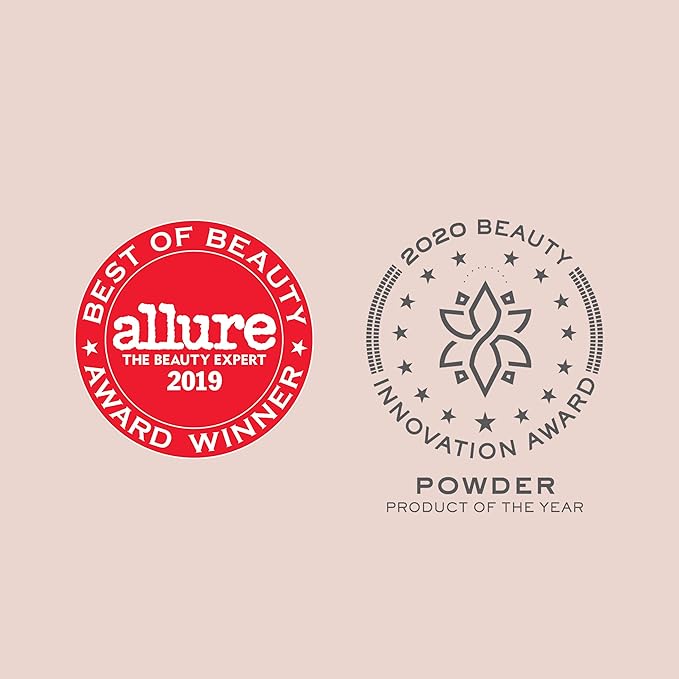 Jouer Soft Focus Hydrate & Setting Powder - Pressed Powder with Matte Finish - Blurring Powder for Fine Lines and Pores - Set Face Makeup Foundation or Concealer - Tan