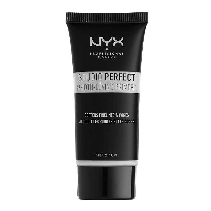 NYX PROFESSIONAL MAKEUP Studio Perfect Primer, Vegan Face - Clear