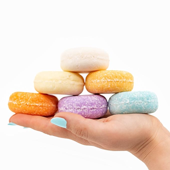 Unscented Shampoo Bar for all hair types is Vegan, Sulfate Free and Made in USA. Get up to 60 Washes at Home or use as a Travel Shampoo. Great for strenghtening shampoo for sensitive skin.