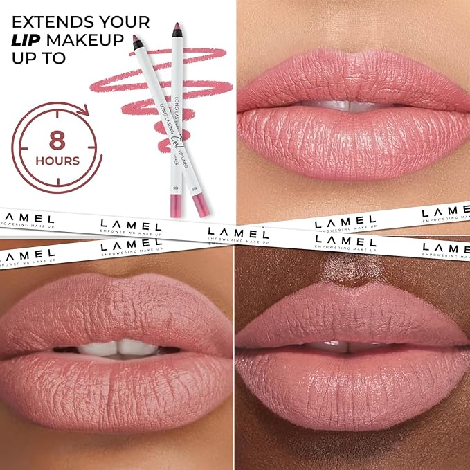 Lamel Matte Gel Lip Liner Pencil | Weightless&CreamyTexture Lip 7g
