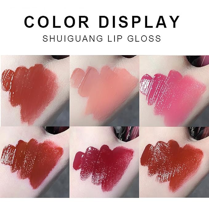 6 Colors Cute Lipstick Makeup Set, Plumping Lip Plumping