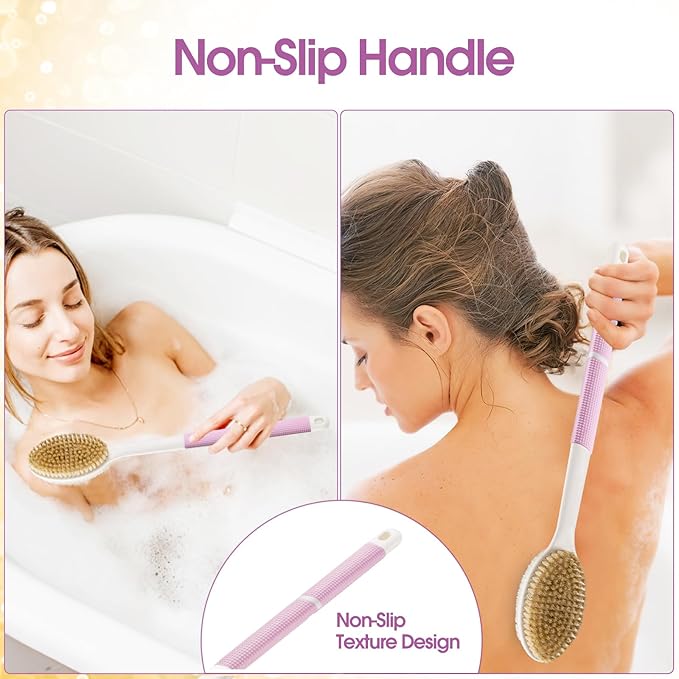 Body scrubber anti slip for