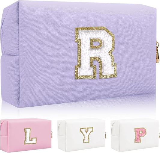 Personalized initial letter patch makeup
