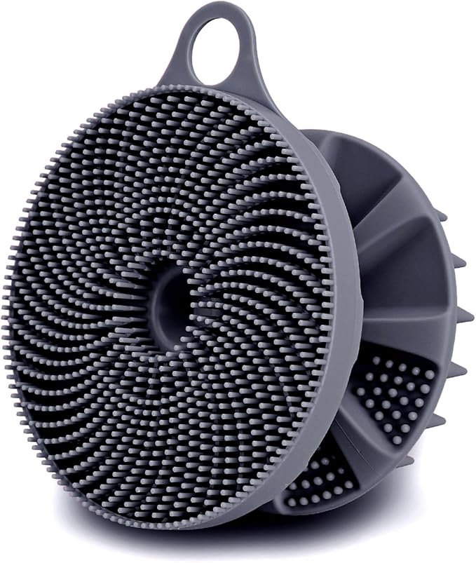 Innerneed 2-in-1 silicone body scrubber