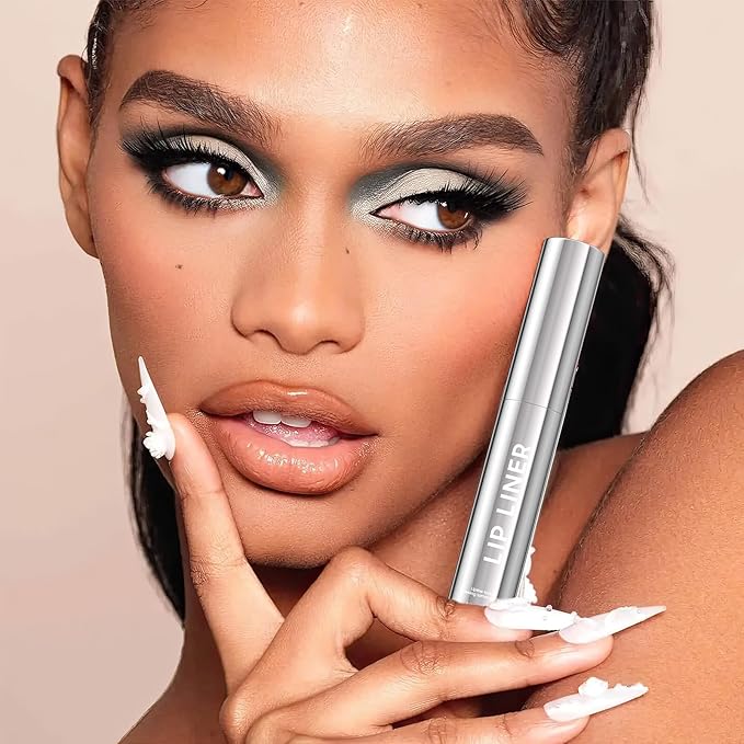 Peel Off Lip Liner Stain - Non-Stick Cup Lip Comfortable Vivid Color Peel Lip Stain Transfer-Proof & Long - Wear, Create Beauty & Charming Lip Makeup For All Skin Types with All-Day (#04 Coral)