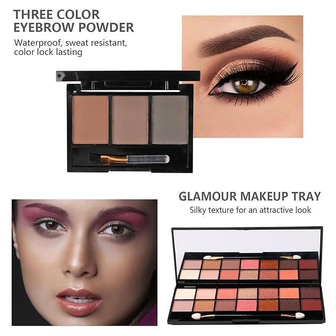 Makeup Set for Girls, Rainbow Makeup