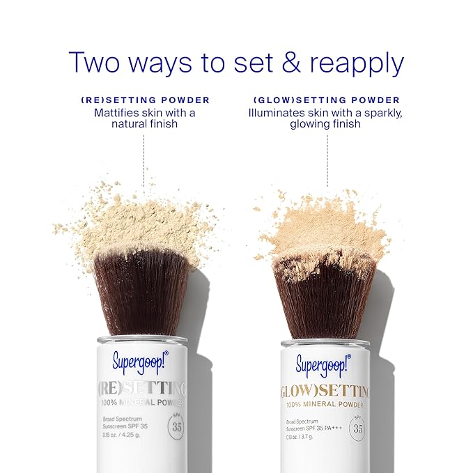 Supergoop! (Glow)setting Powder 100% Mineral SPF 35 Setting 0.13 oz