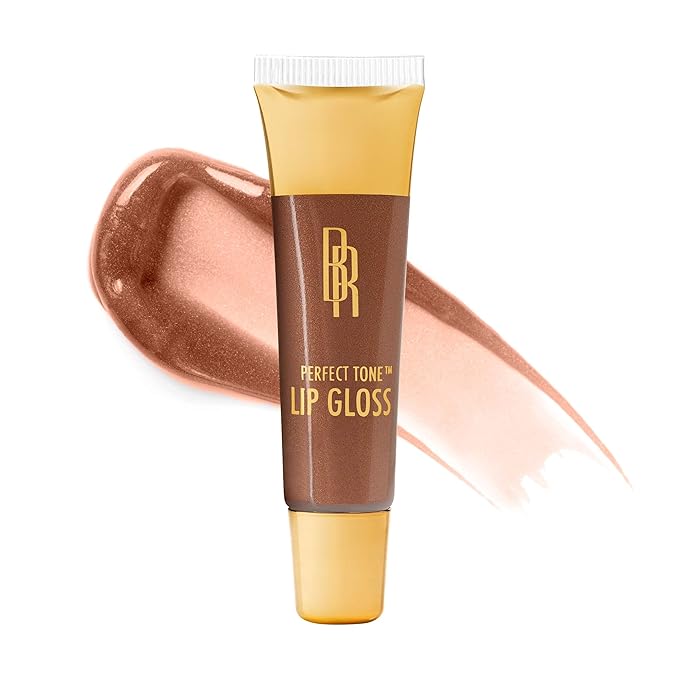 Black Radiance Perfect Tone Lip Gloss, Coco 0.4 Ounce and Cashmere 0.4 Oz Bundle