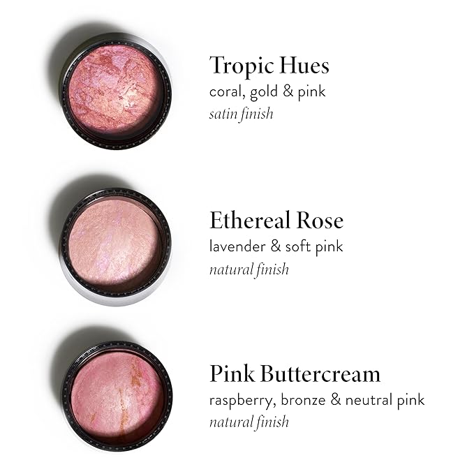 LAURA GELLER NEW YORK Baked Blush-n-Brighten Baked to Go - Pink Buttercream - Travel Size Blush