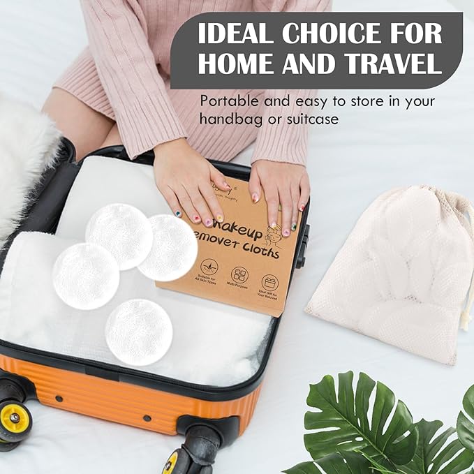 Orighty microfiber makeup remover pads