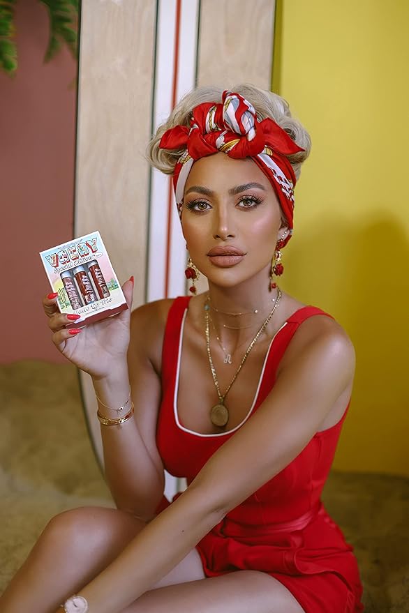 the Balm Voyage Vacay Matte Lip Trio Special Edition for Women - 3 Pc 0.25oz Lipstick - Persistent, 0.25oz Lipstick - Charismatic, 0.25oz Lipstick - Adventurous