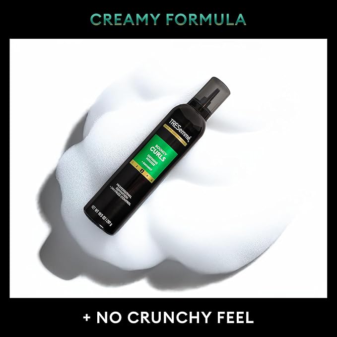 TRESemmé Flawless Curls Nourishing Mousse Pack of 6 With Coconut and Avocado Oil 10.5 oz