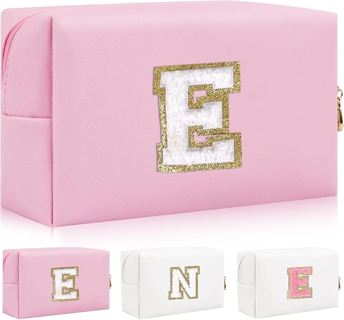 Personalized initial letter patch makeup