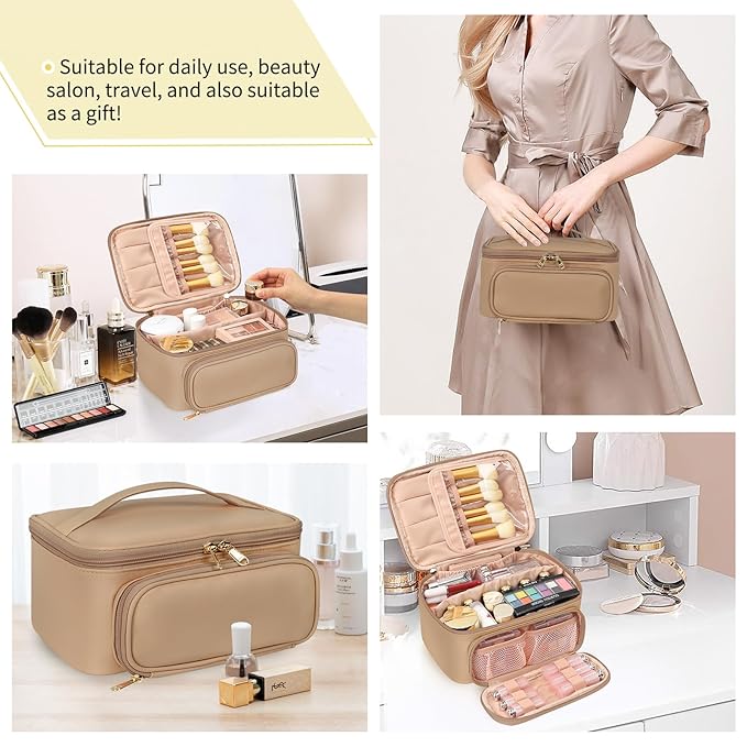 Ocheal makeup bag, multifunctional make