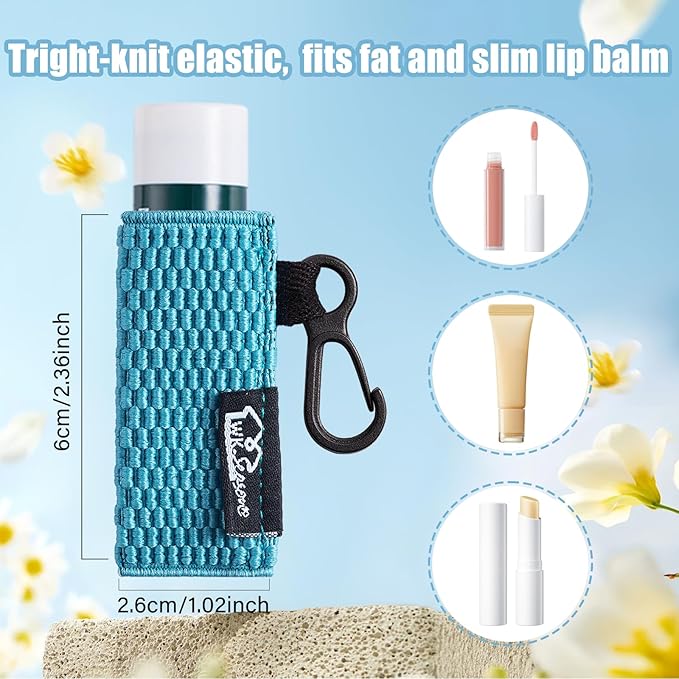 WKieason Lip Balm Holder Sleeve