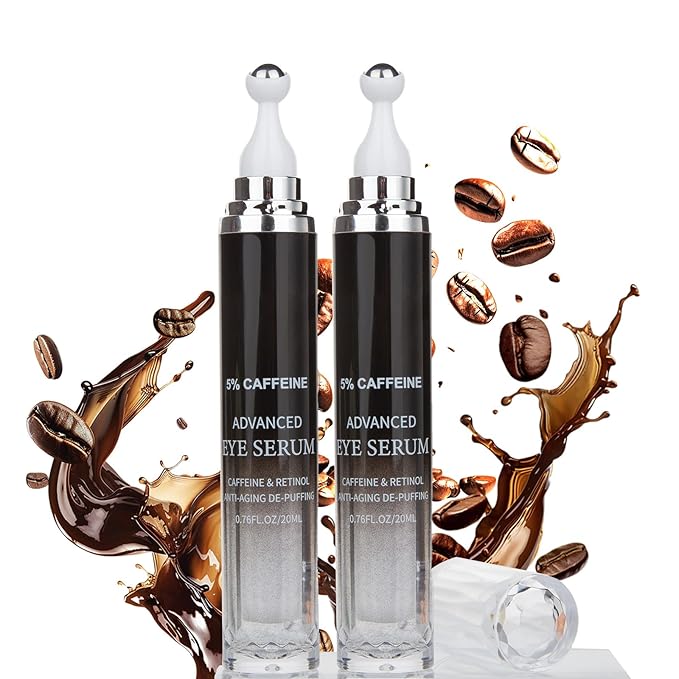 Caffeine 5% eye cream for