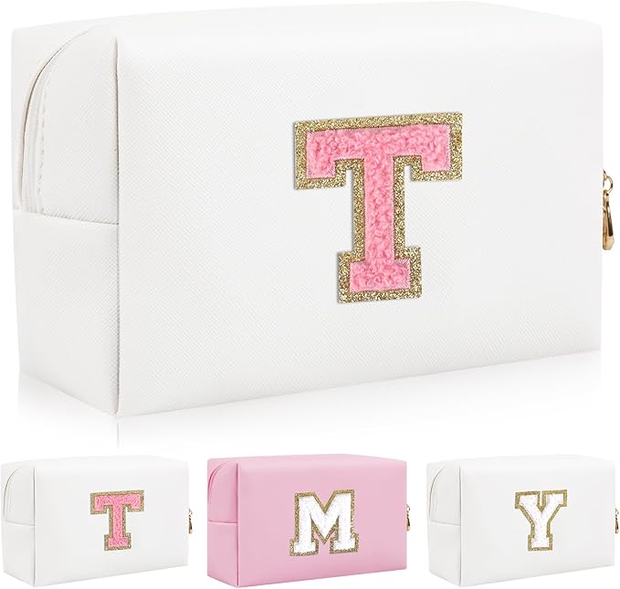 Personalized initial letter patch makeup