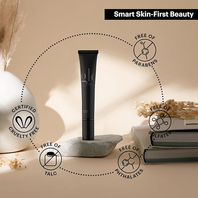 Glo Skin Beauty Satin Cream Foundation Makeup for Face, Beige Light - Full Coverage, Semi Matte Finish, Conceal Blemishes & Even Skin Tone