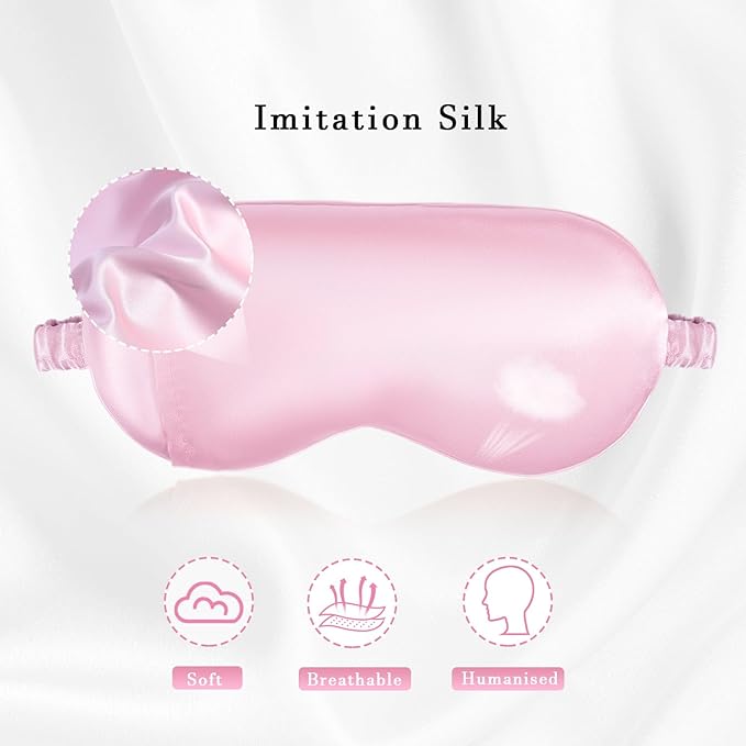 Cooling eye mask silky satin