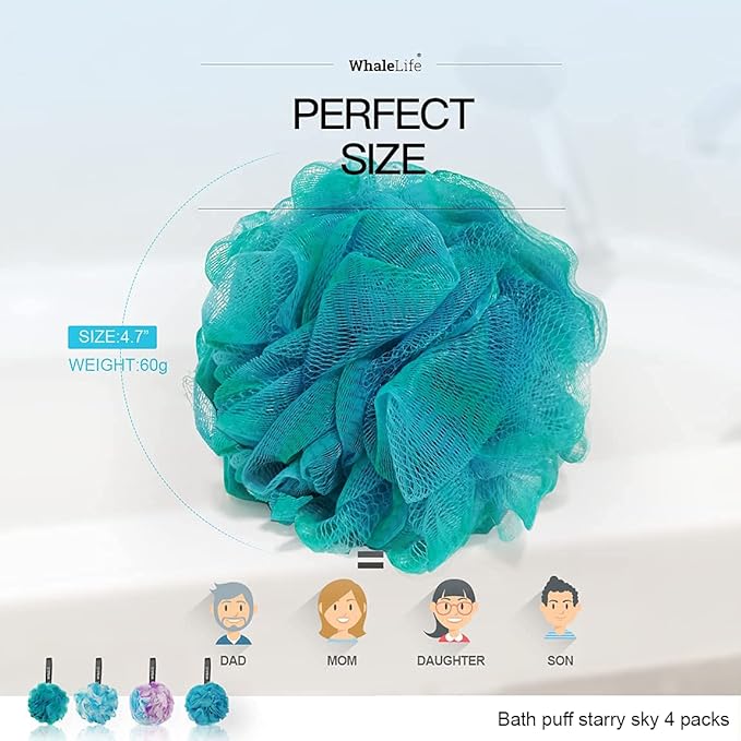 Loofah sponge bath sponge for