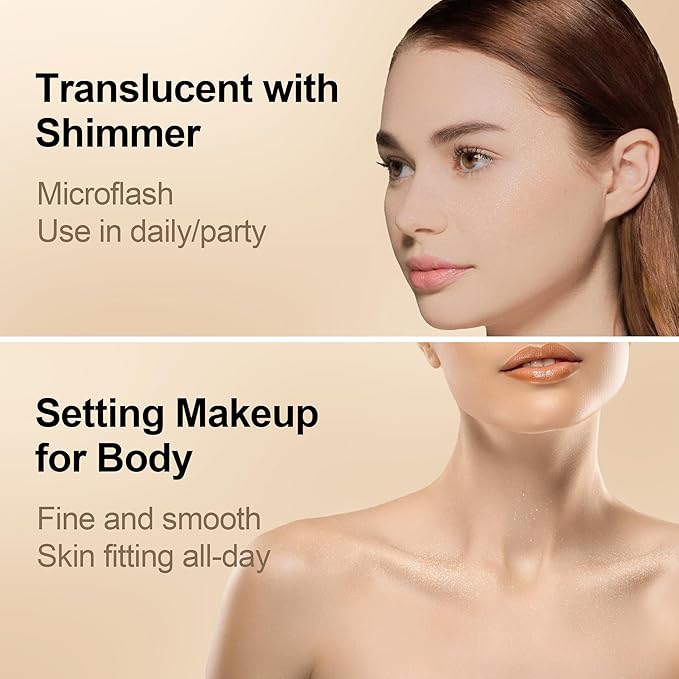 Translucent Setting Powder, FV Loose Powder for Oil 10g