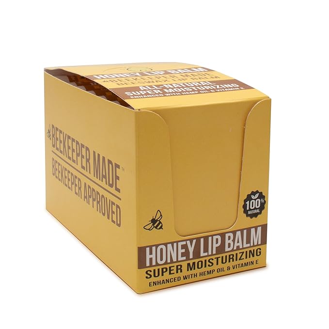 Beekeeper Made Beeswax Bulk Lip Balm,