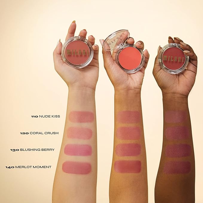 Milani Cheek Kiss Cream Blush- Cream to Gel