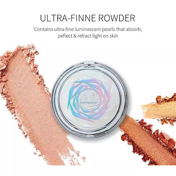 MAEPEOR Face Highlighter Palette 6 Colors Smooth Shimmer (Color 04)