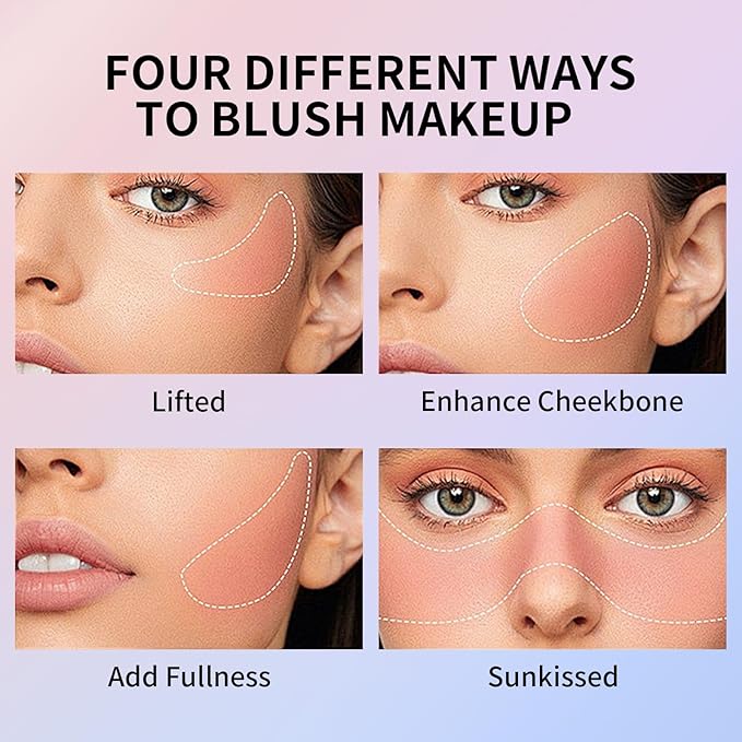 KYDA Black Cream Blush, Color Changing Tint, Magic Up Blush