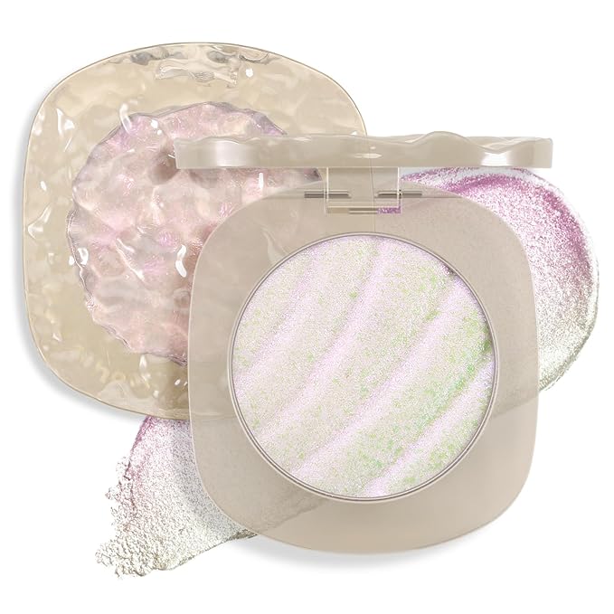 Boobeen Highlighter Makeup Palette, Long Lasting Glow Shimmer Radiant Glow