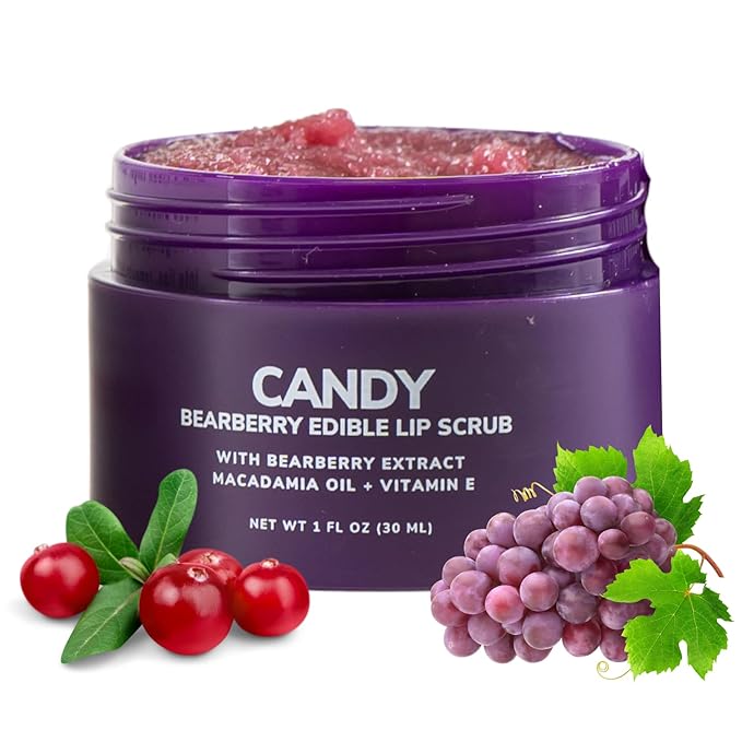 Minimo Candy Lip Exfoliator Scrub & Grape
