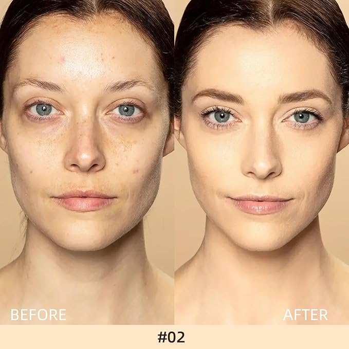 Liquid Concealer Makeup, Cream, #05 Natural, 100% Cruelty-Free, Full Coverage, Hydrating, Long-Lasting, Waterproof