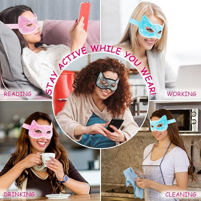 Cooling eye mask, gel eye