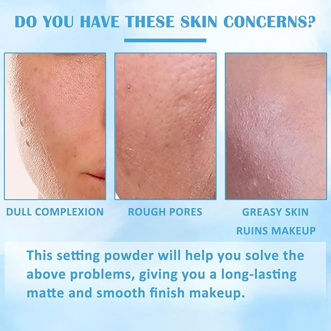 Oil Control Pressed Setting Powder, Matte Soft Jelly