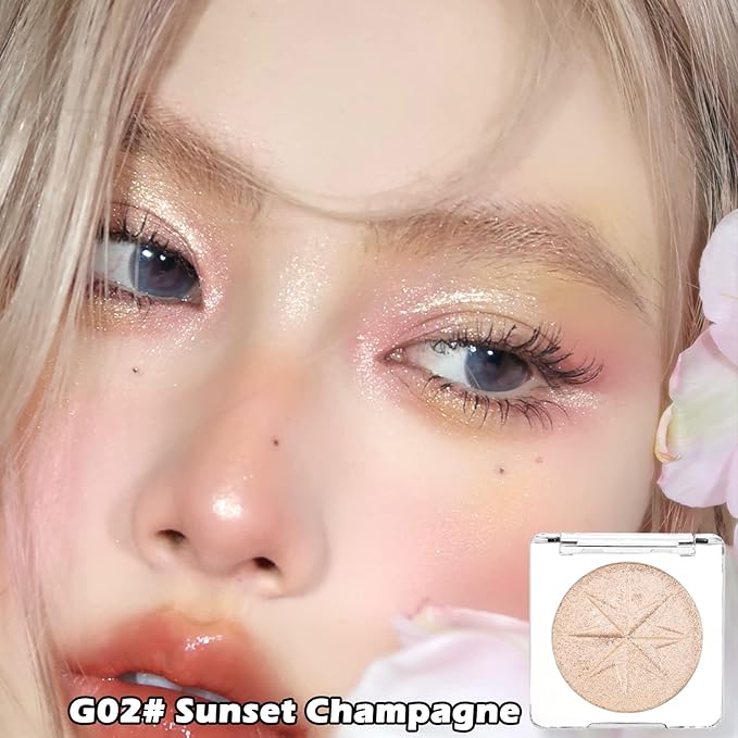 Erinde Pearl Shimmer Glitter Highlighter Highlight Makeup Contour