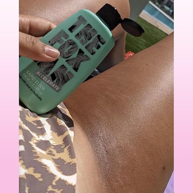 The Fox Tan The Originals Bundle, Tanning Accelerators For Deeper & Darker Tans, Creates Flawless Tan Skin, Vegan & Cruelty-Free, 120mL (2 Pieces)