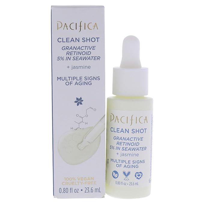 Pacifica Clean Shot Granactive Retinoid 5 Percent In 0.8 Oz