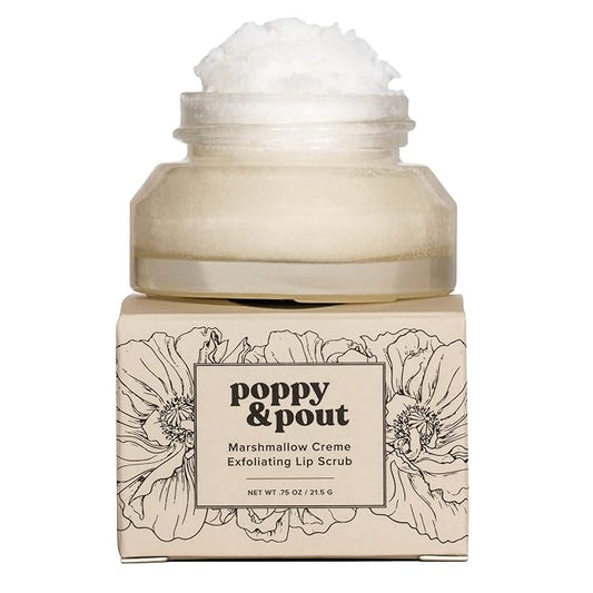 Poppy & Pout Natural Lip Scrub,