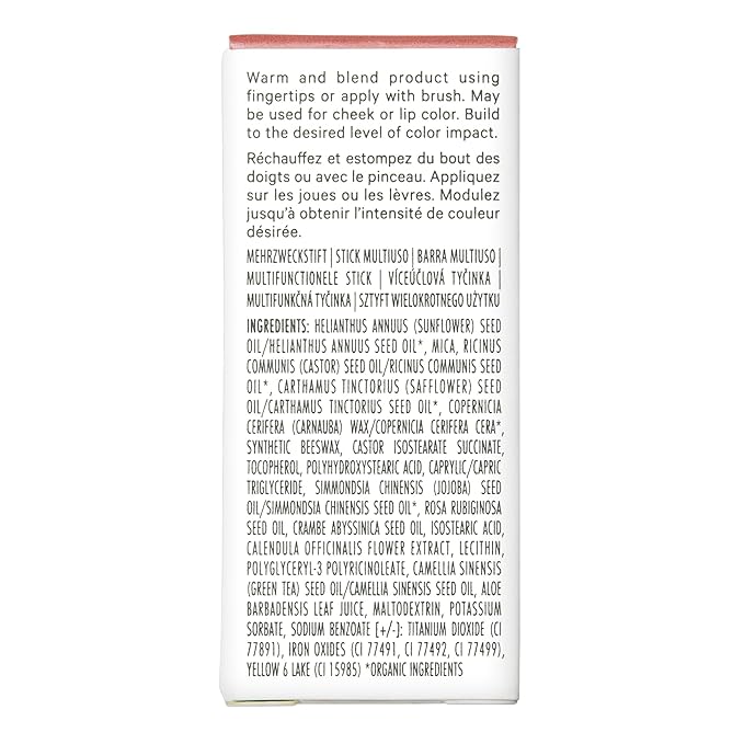 Well People Supernatural Stick Multi-Use Blush, Creamy, Hydrating Blush Stick For A Pop Of Color, Multi-use, Vegan & Cruelty-free, Blood Orange