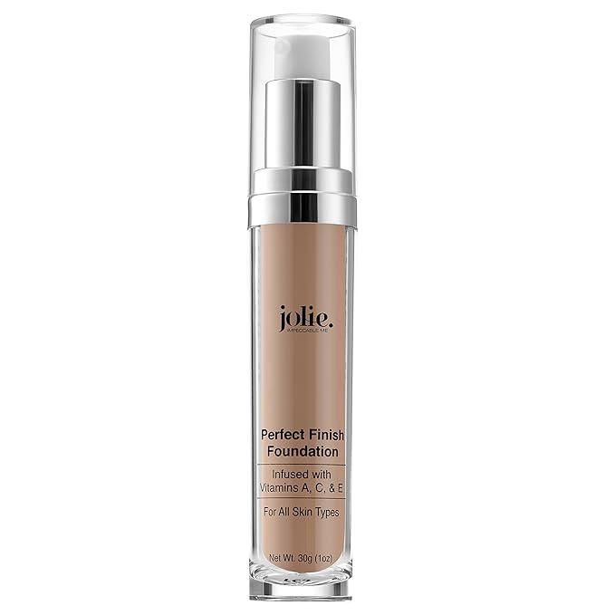 Jolie Perfect Finish Liquid Foundation Makeup SPF 15 Oil Free (LC2)